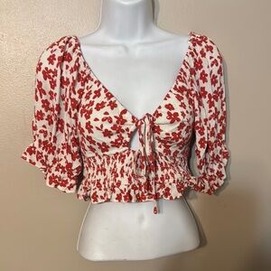 Women kendal & kile  Red Women's Top size S